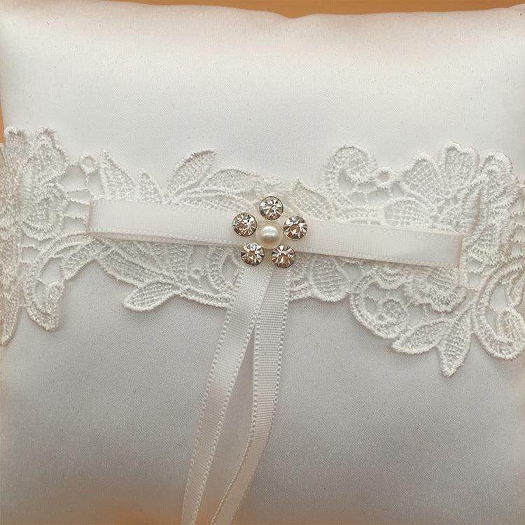 Bow ring box ring pillow 585926316534 - COCOMELODY