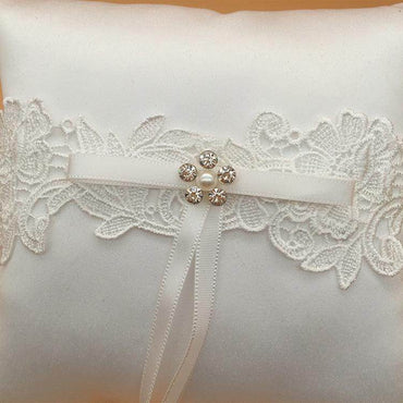 Bow ring box ring pillow 585926316534 - COCOMELODY