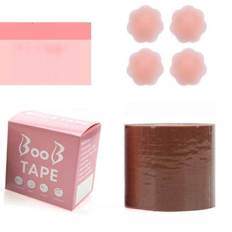 Disposable free size breast tape Anti-sweat breathable gathering anti-sag invisible lift tape for wedding dress with anti-slip bandage 695004683874 - COCOMELODY