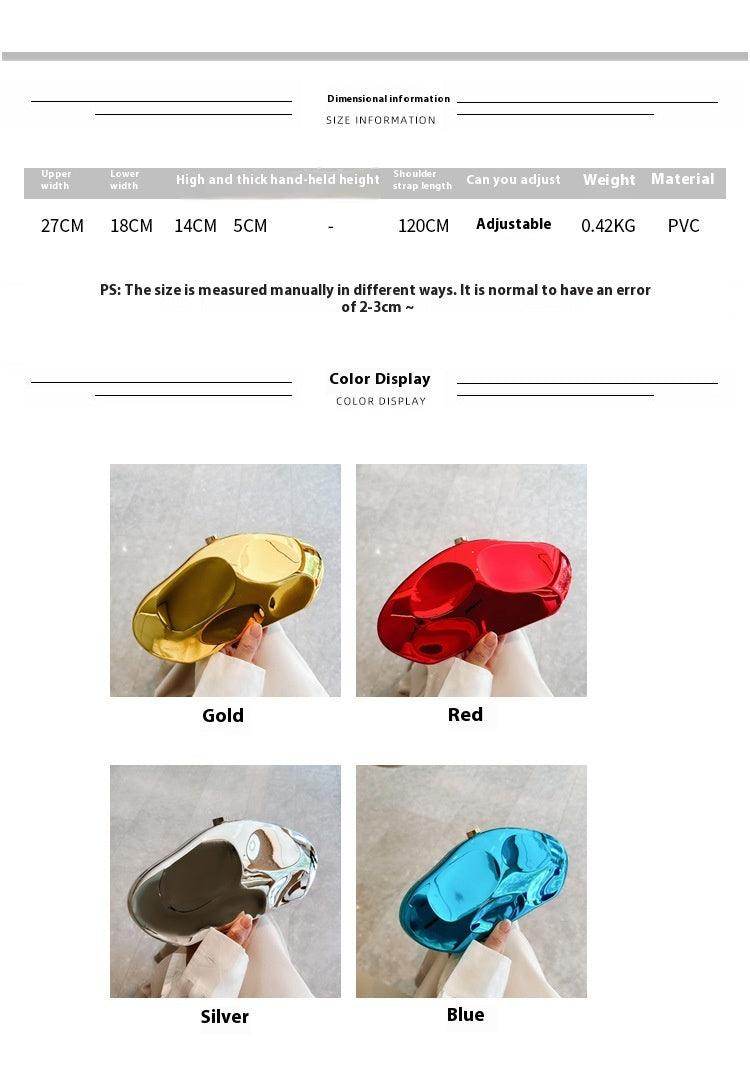 Niche design metal acrylic bag shaped stone hand bag banquet fashion exquisite small bag 799845346236 - COCOMELODY