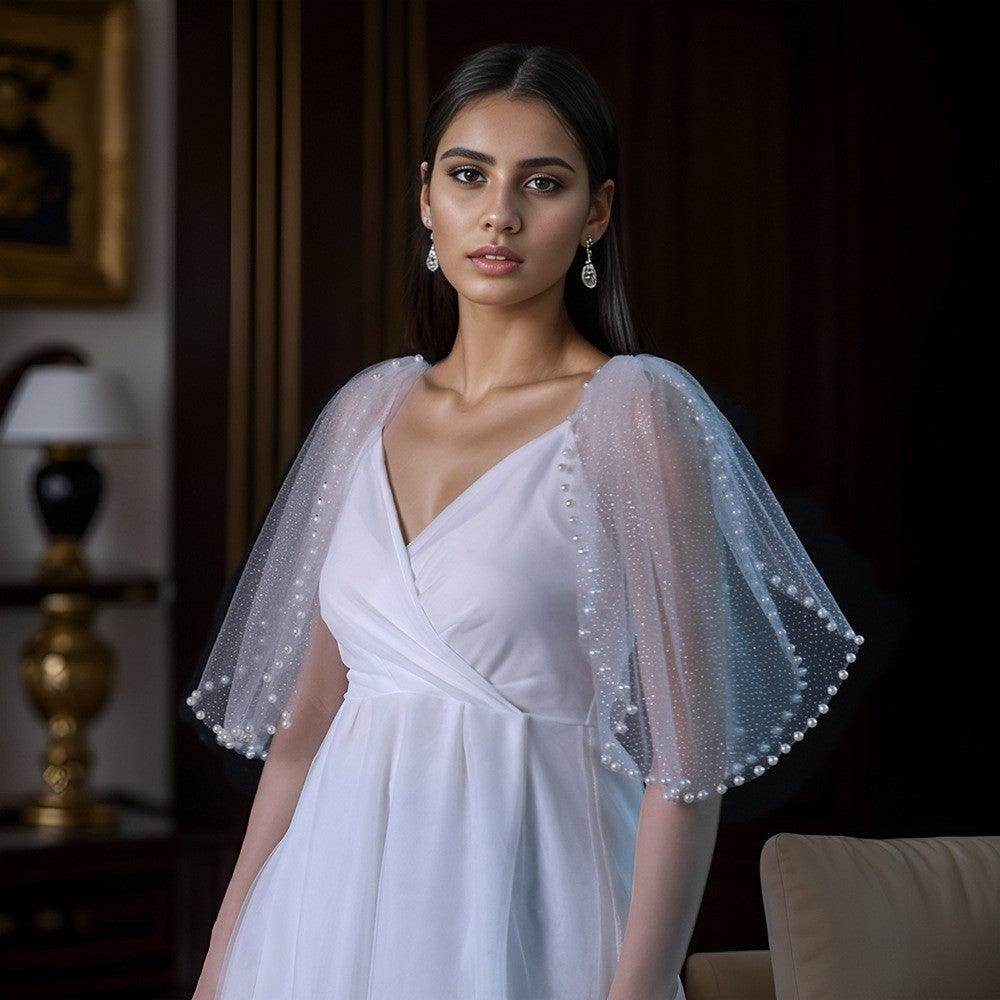 Bronzed Star Yarn Pearl Sleeve Cover Arm Shawl Yarn 798404237135 - COCOMELODY