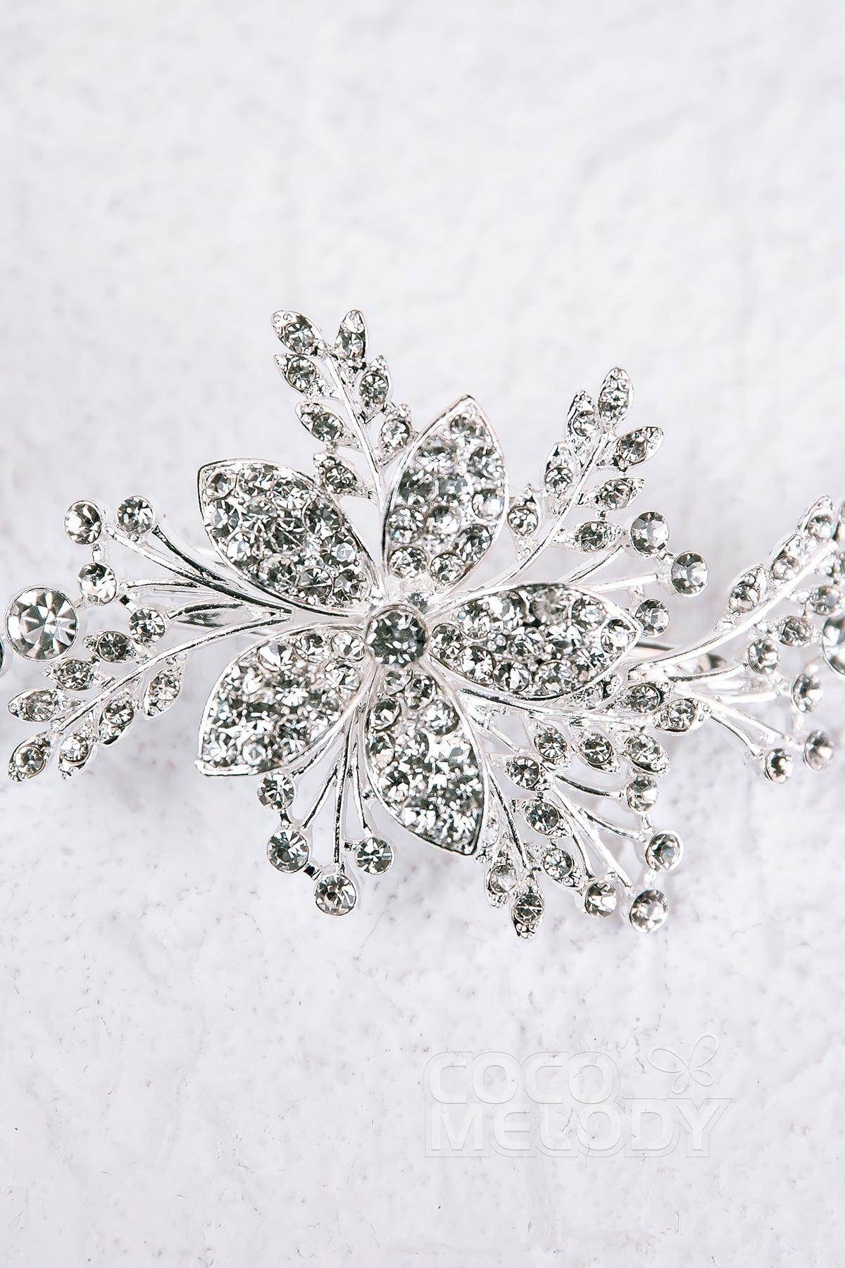 Classical Alloy Hairpins with Rhinestone AH17006 - COCOMELODY