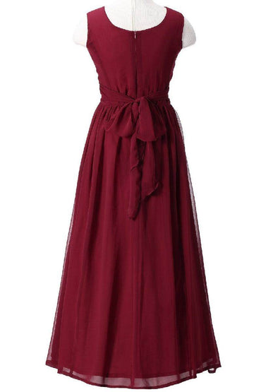 Junior Bridesmaid Dress–Party & Flower Girl Gown B01M64J70L - COCOMELODY