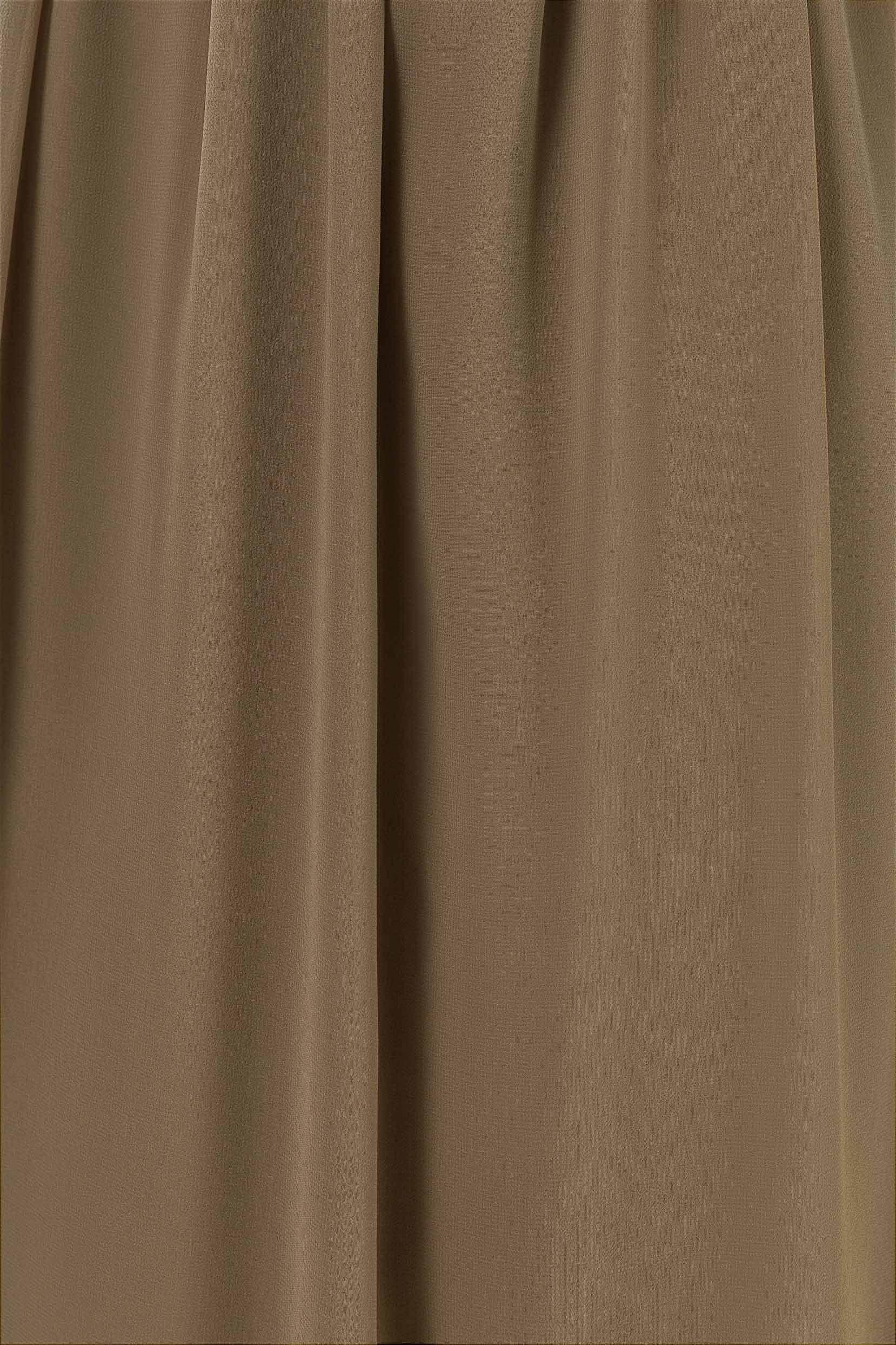 A-Line Sweep-Brush Train Chiffon Bridesmaid Dress CB0461 - COCOMELODY
