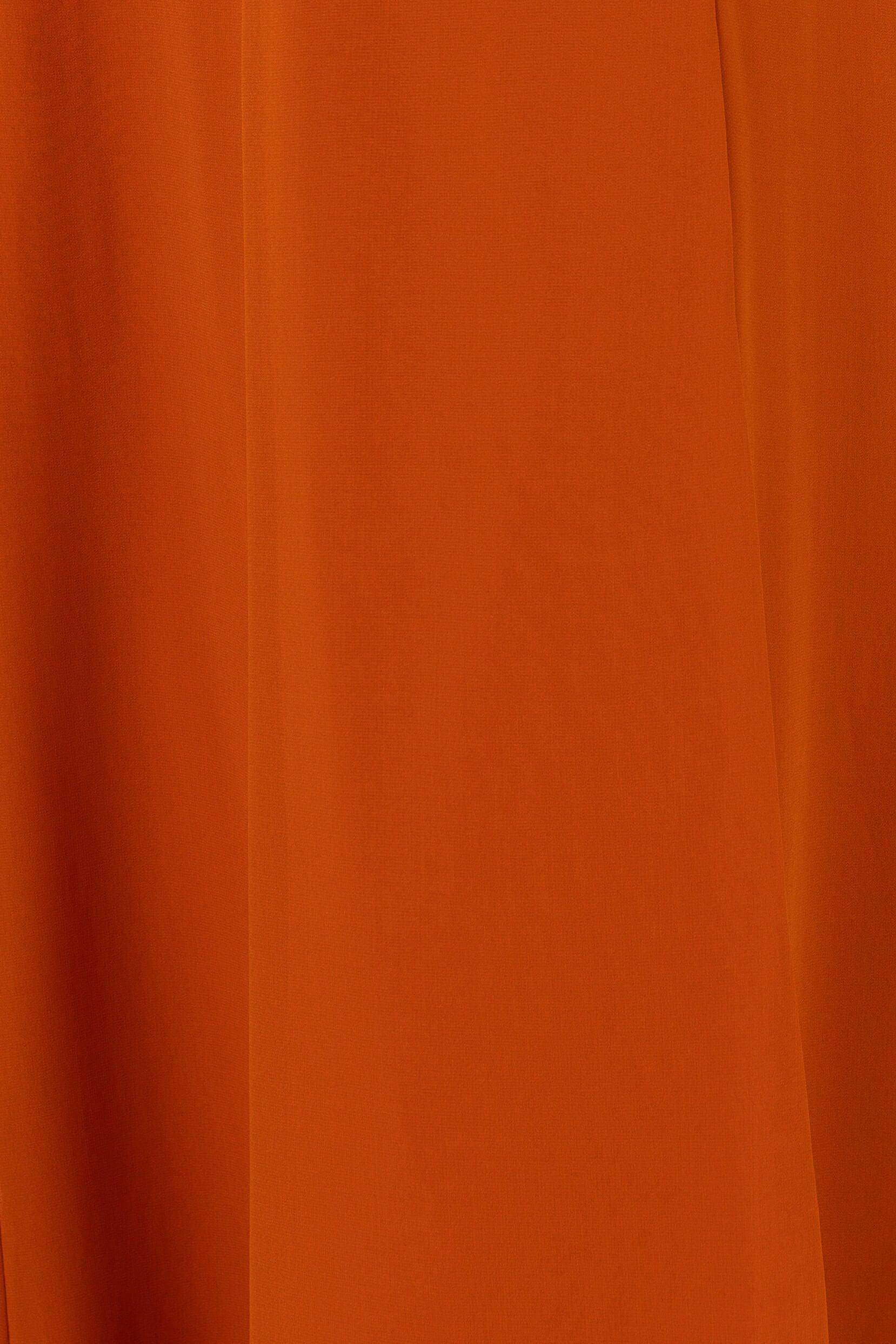 A-Line Sweep-Brush Train Chiffon Bridesmaid Dress CB0470M - COCOMELODY