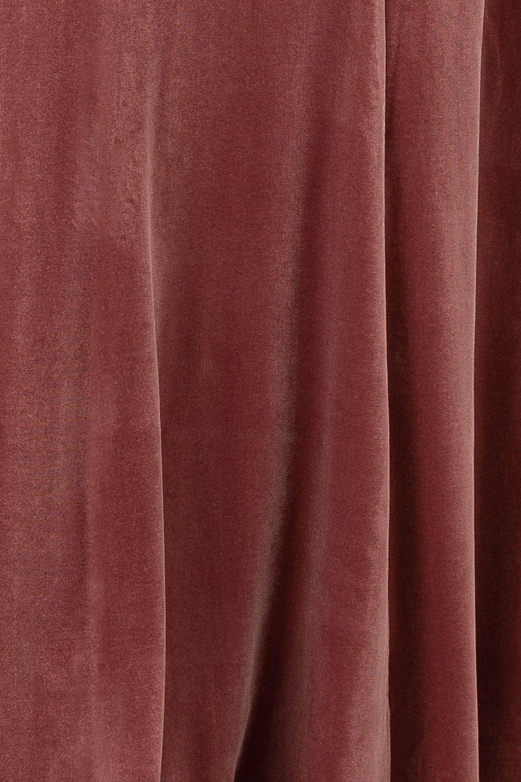 Trumpet Sweep-Brush Train Velvet Bridesmaid Dress Formal Dresses CB0526 - COCOMELODY