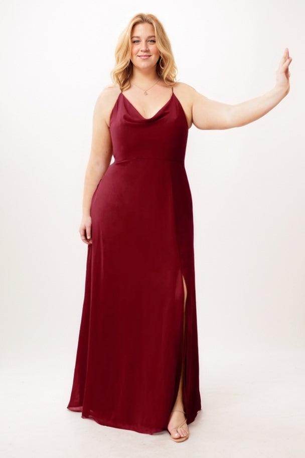 A-Line Maxi Chiffon Plus Size Bridesmaid Dresses For A Flawless Look COCOMELODY CB0749, White A-Line Maxi Chiffon Plus Size Bridesmaid Dresses For A Flawless Look COCOMELODY CB0749, White