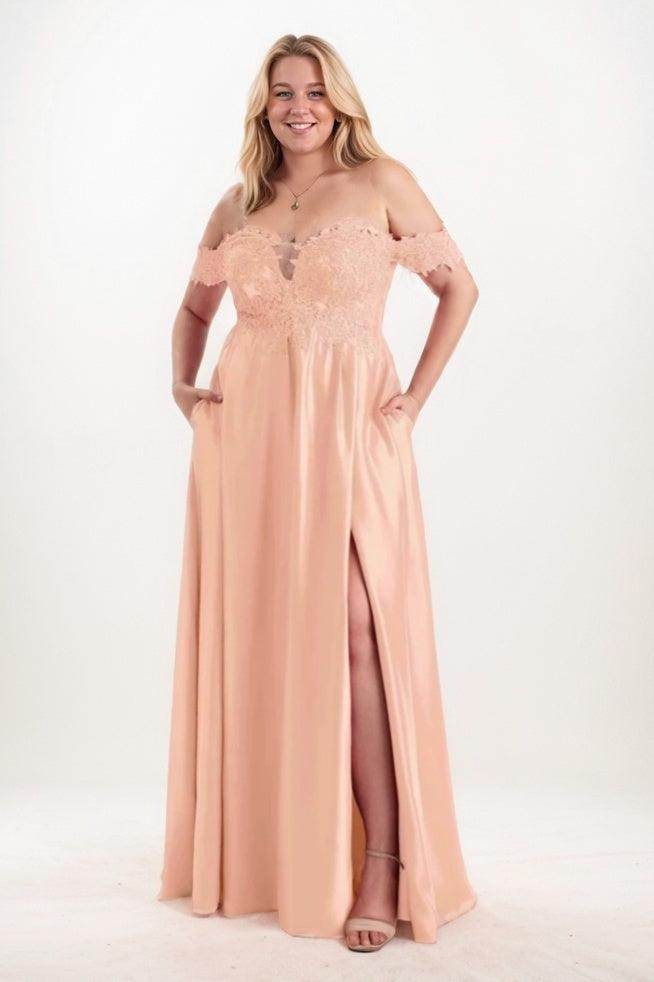 Stunning A-Line Maxi Satin Bridesmaid Dresses For A Flawless Wedding COCOMELODY CB0761 Stunning A-Line Maxi Satin Bridesmaid Dresses For A Flawless Wedding COCOMELODY CB0761