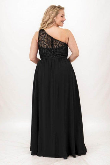 A-Line Maxi Chiffon Bridesmaid Dress CB0772 - COCOMELODY
