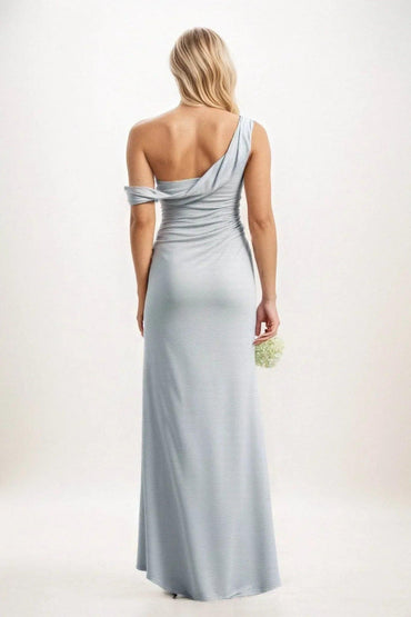 Sheath-Column Maxi Luxe Satin Dress CB0815CS - COCOMELODY