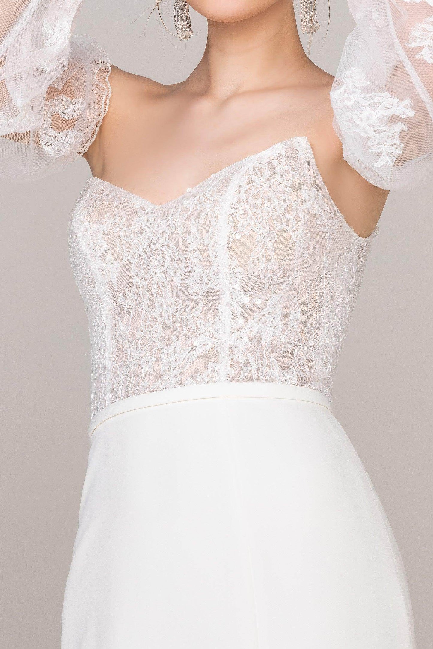 Elastic Cloth Wedding Sash CC0058 - COCOMELODY