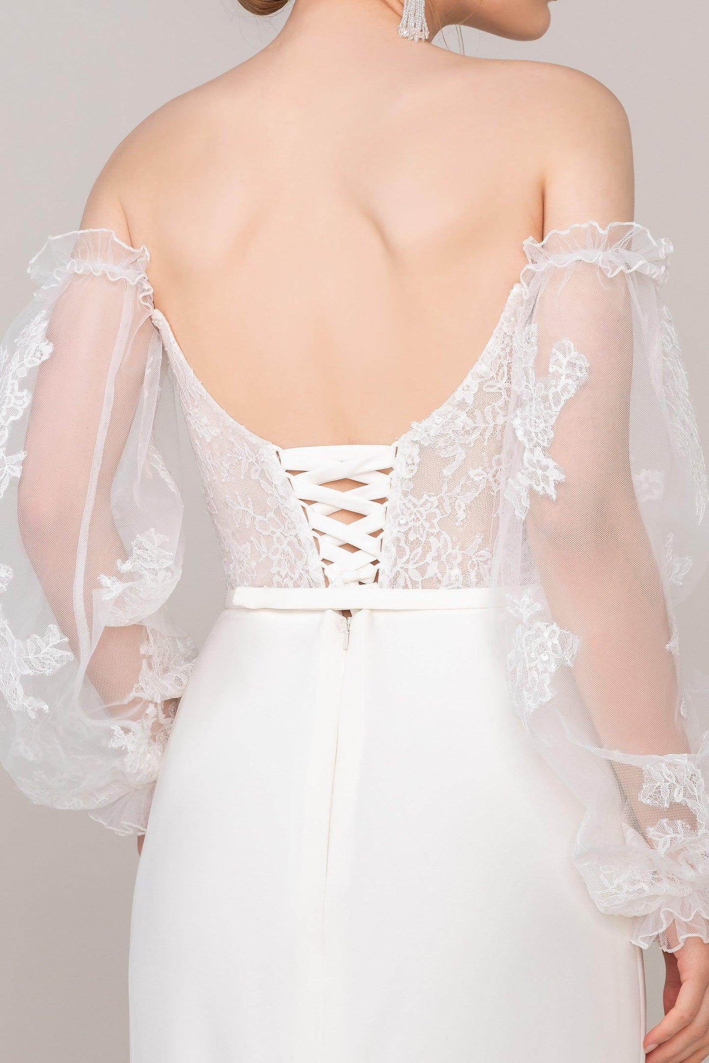 Elastic Cloth Wedding Sash CC0058 - COCOMELODY