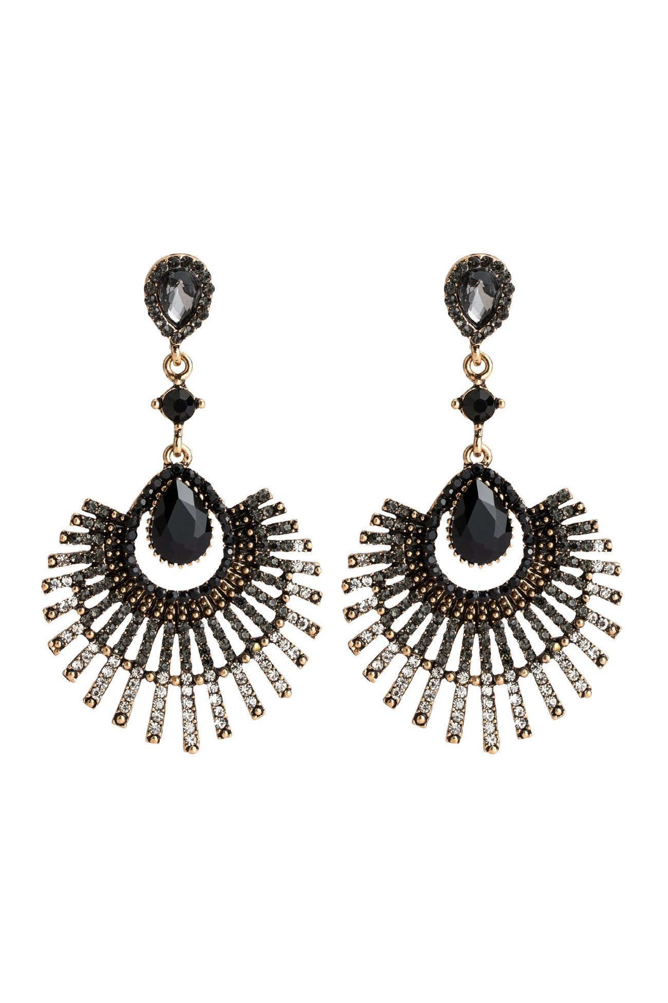 Alloy Earrings with Crystals Rhinestone CE0142