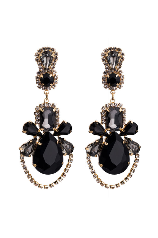 Alloy Earrings with Crystals Rhinestone CE0143