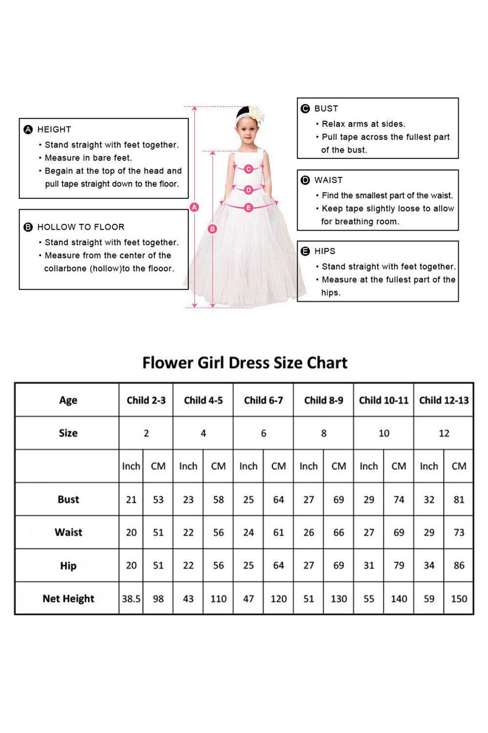 Ball Gown Floor Length Tulle Flower Girl Dress CF0328 - COCOMELODY