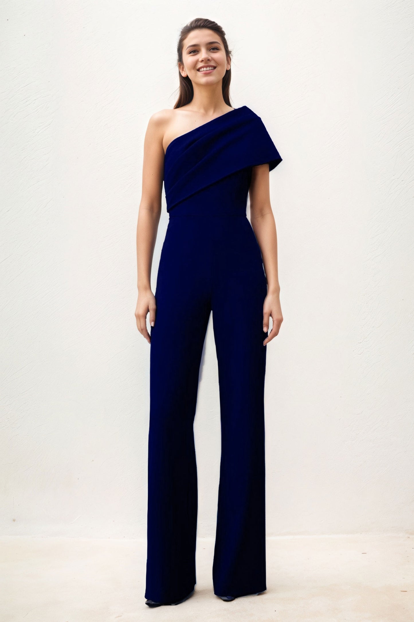 Jumpsuit Maxi Elastic Cloth Wedding Guest Dress CG0277