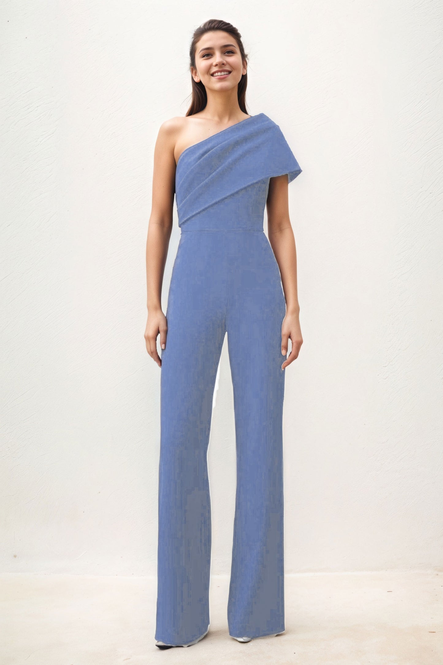 Jumpsuit Maxi Elastic Cloth Wedding Guest Dress CG0277
