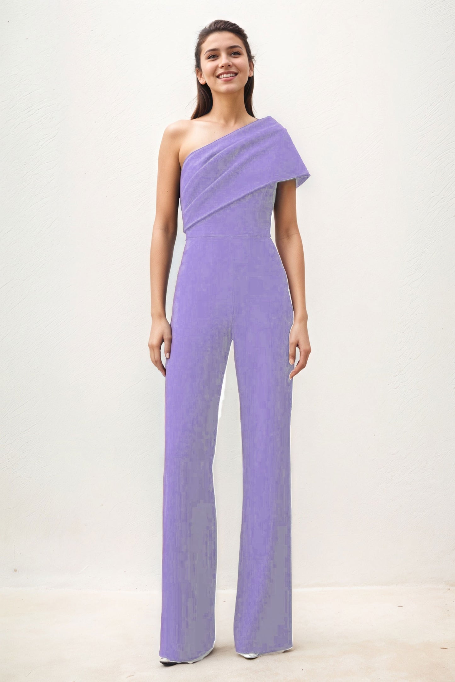 Jumpsuit Maxi Elastic Cloth Wedding Guest Dress CG0277