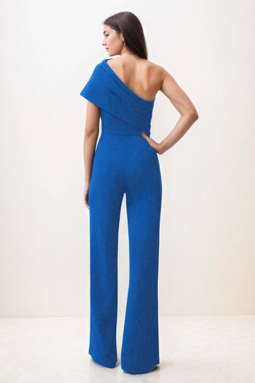 Jumpsuit Maxi Elastic Cloth Wedding Guest Dress CG0277 - COCOMELODY