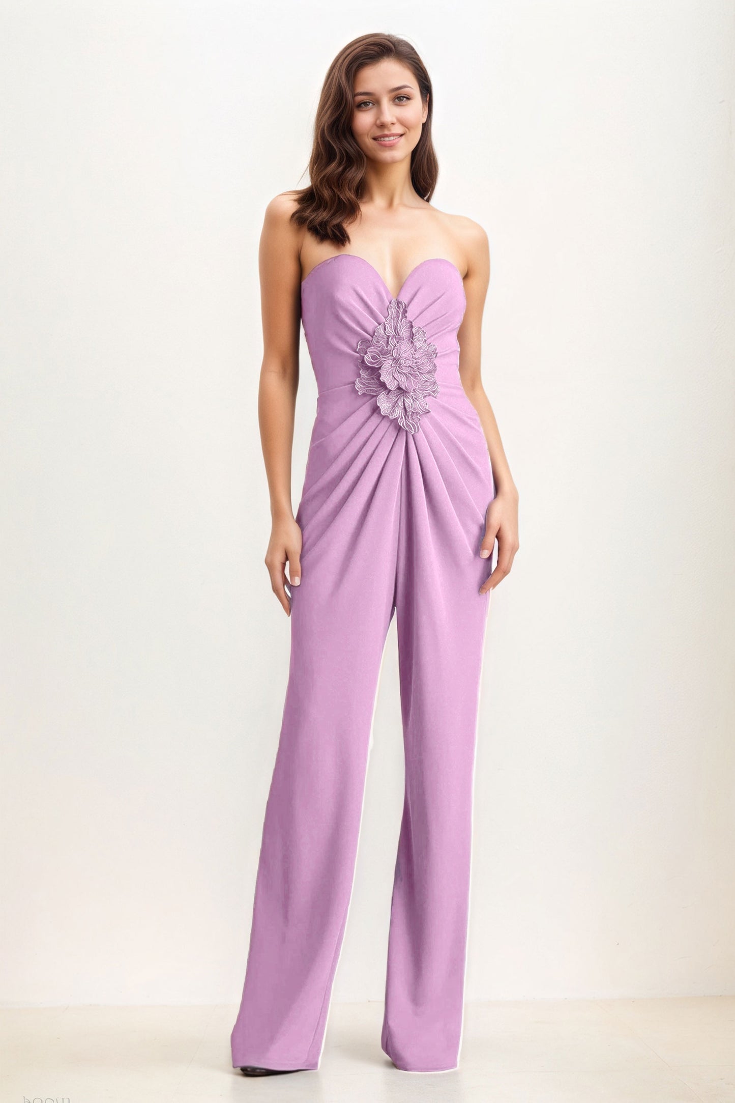 Jumpsuit Maxi Elastic Cloth Wedding Guest Dress CG0278