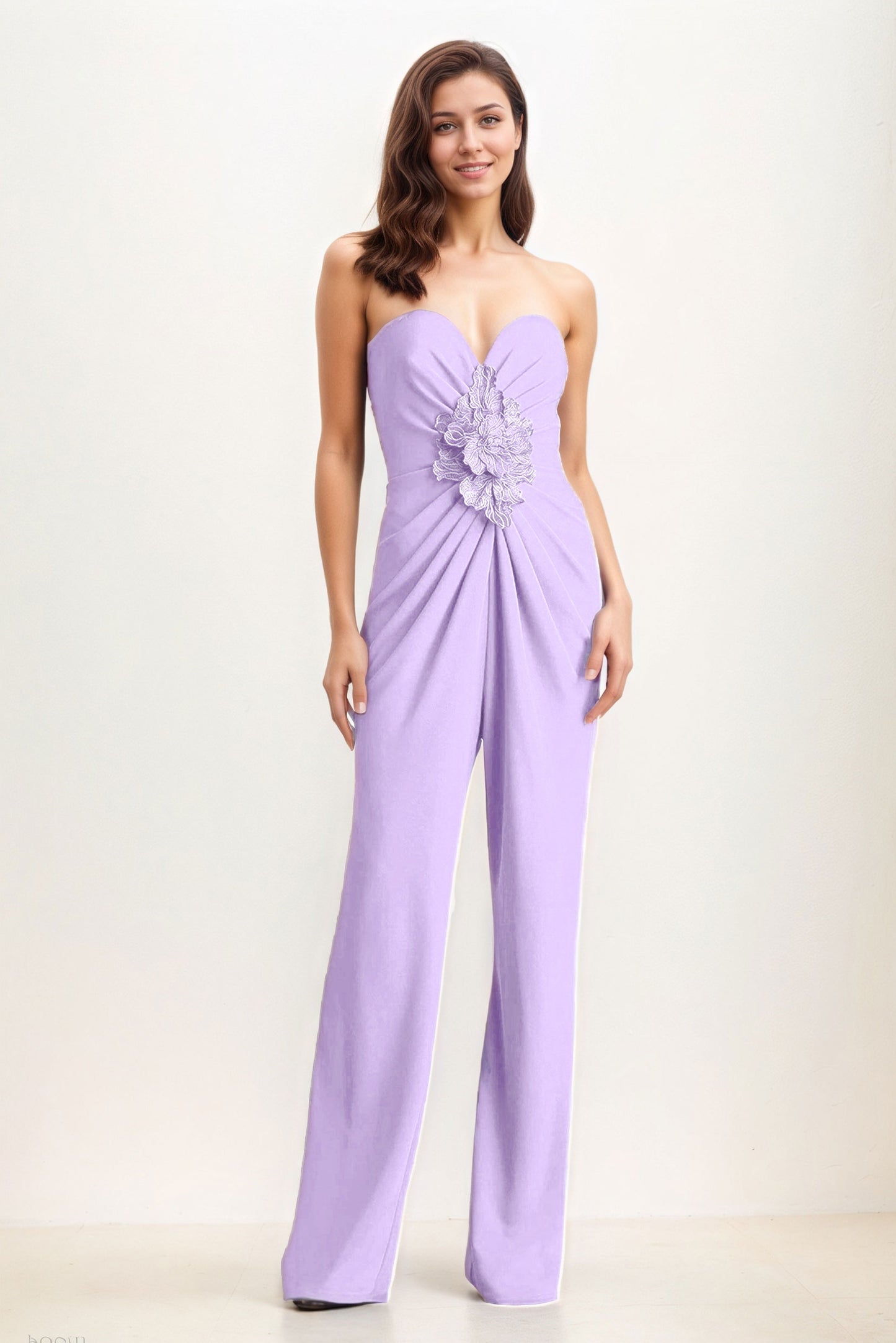 Jumpsuit Maxi Elastic Cloth Wedding Guest Dress CG0278