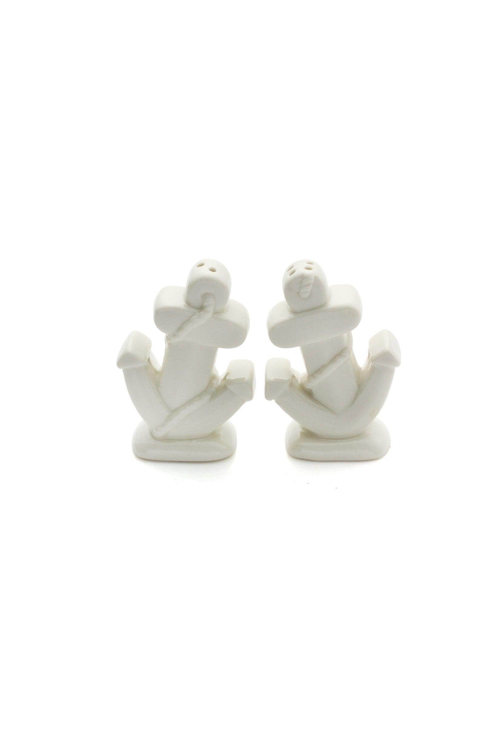 Ceramic Anchor Salt & Pepper Shakers Collectors Kitchen Décor CGF0013 (Set of 6 pcs) - COCOMELODY