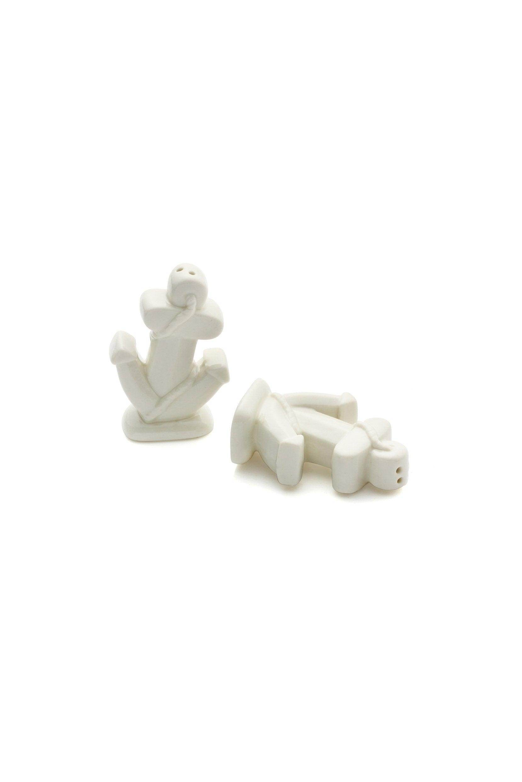 Ceramic Anchor Salt & Pepper Shakers Collectors Kitchen Décor CGF0013 (Set of 6 pcs) - COCOMELODY