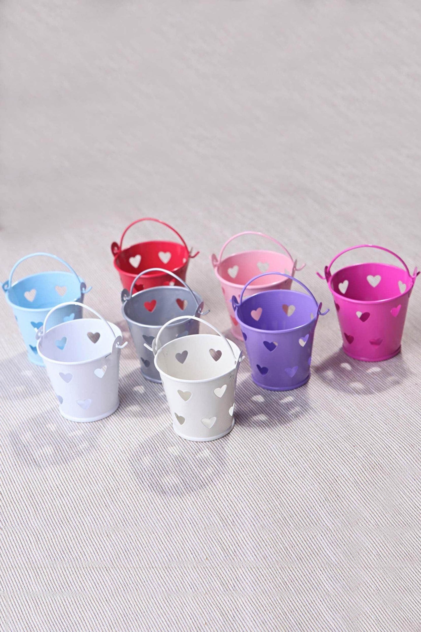 Heart Favor Pails CGF0062 (Set of 6 pcs) - COCOMELODY