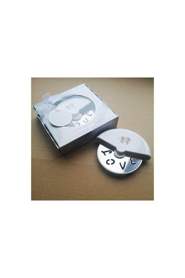 Wedding Party Favor Pizza Cutter Wheels Practical Kitchen Gift Pizza Knife Slicers CGF0075 (Set of 6 pcs) - COCOMELODY