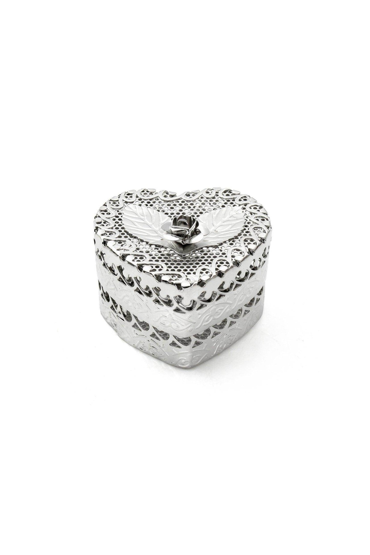 Heart Shape Trinket Boxes for Favors Treats Jewelries CGF0095 (Set of 6 pcs) - COCOMELODY