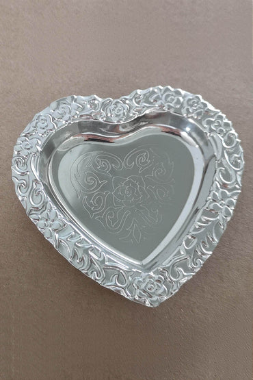 Decorative Heart Shaped Favor Dish 3.4in CGF0096 (Set of 6 pcs) - COCOMELODY