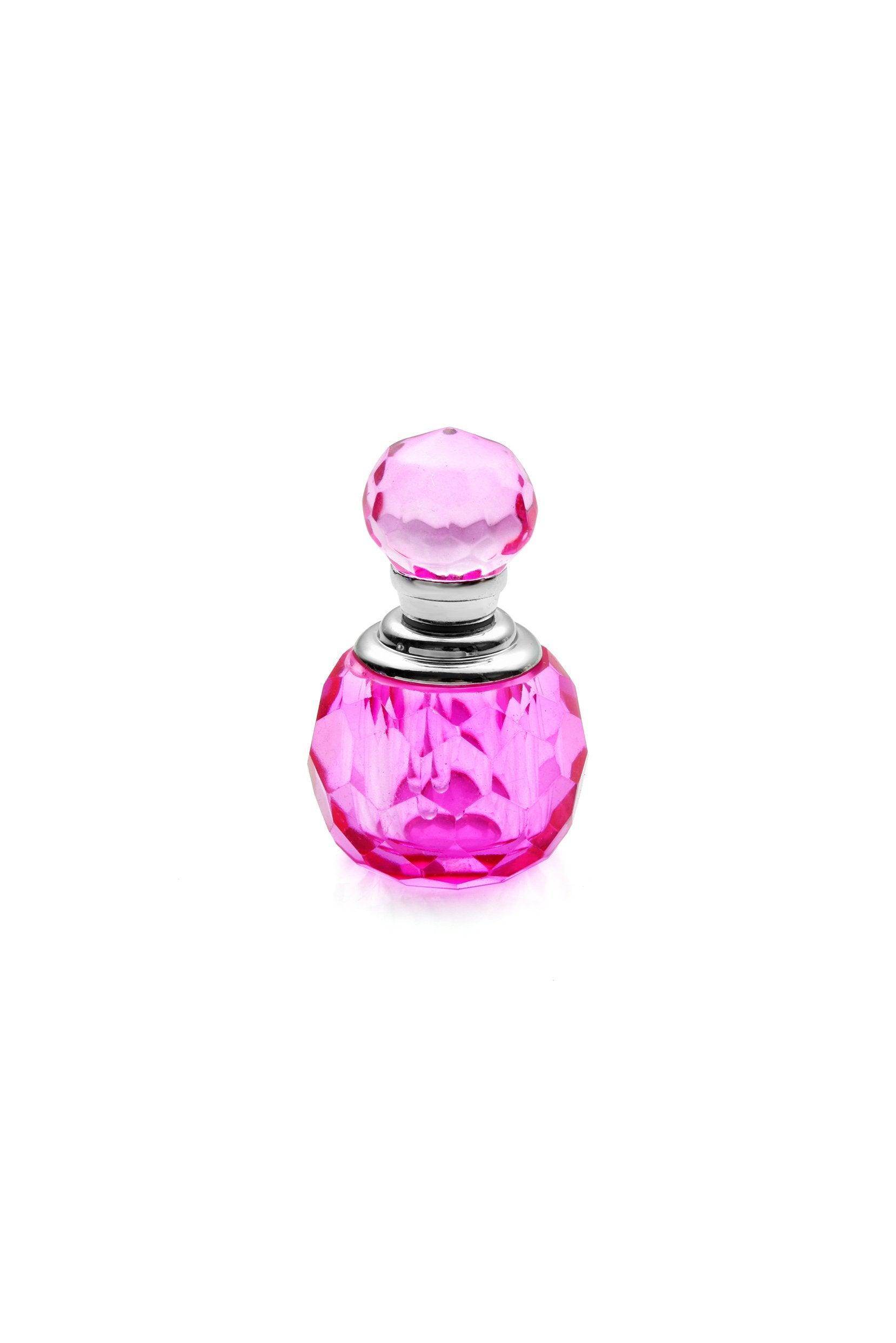 Mini Crystal Perfume Bottle with Stopper Bridal Party Favors CGF0105 (Set of 6 pcs) - COCOMELODY