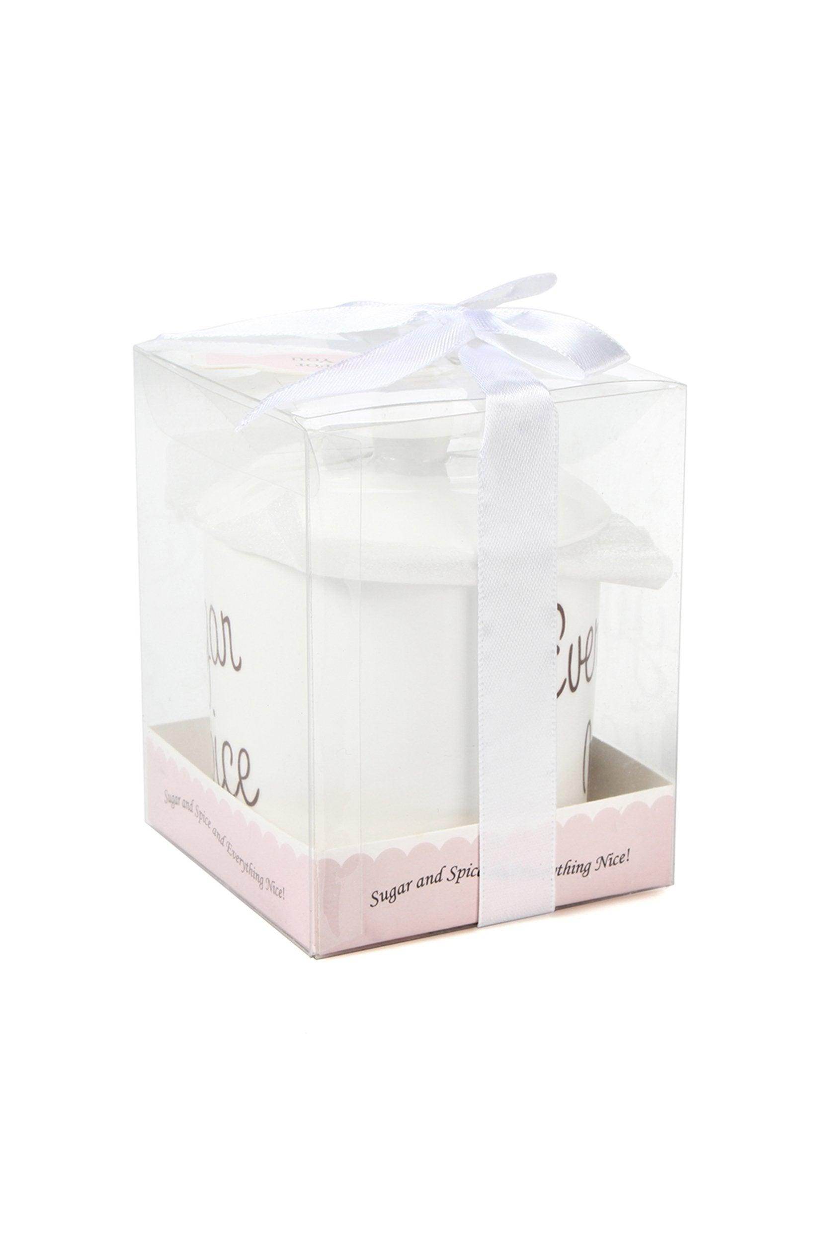 Sugar Spice and Everything Nice Ceramic Sugar Bowl CGF0168 (Set of 6 pcs) - COCOMELODY