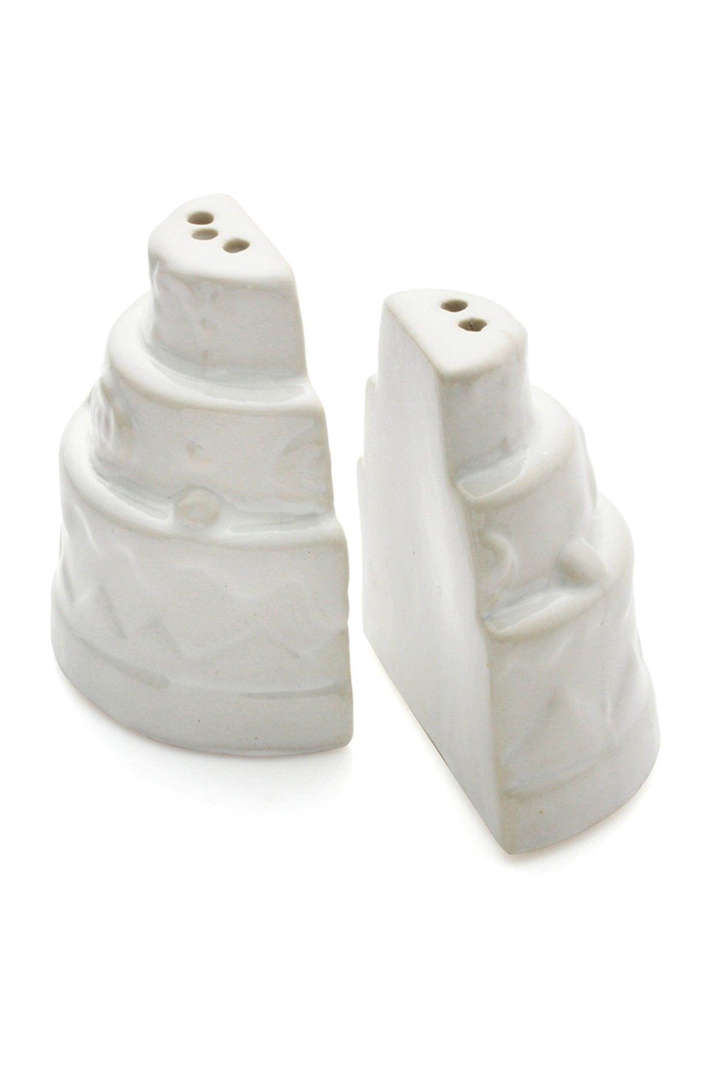 White Cake Salt and Pepper Shakers Set CGF0177 (Set of 6 pcs) - COCOMELODY