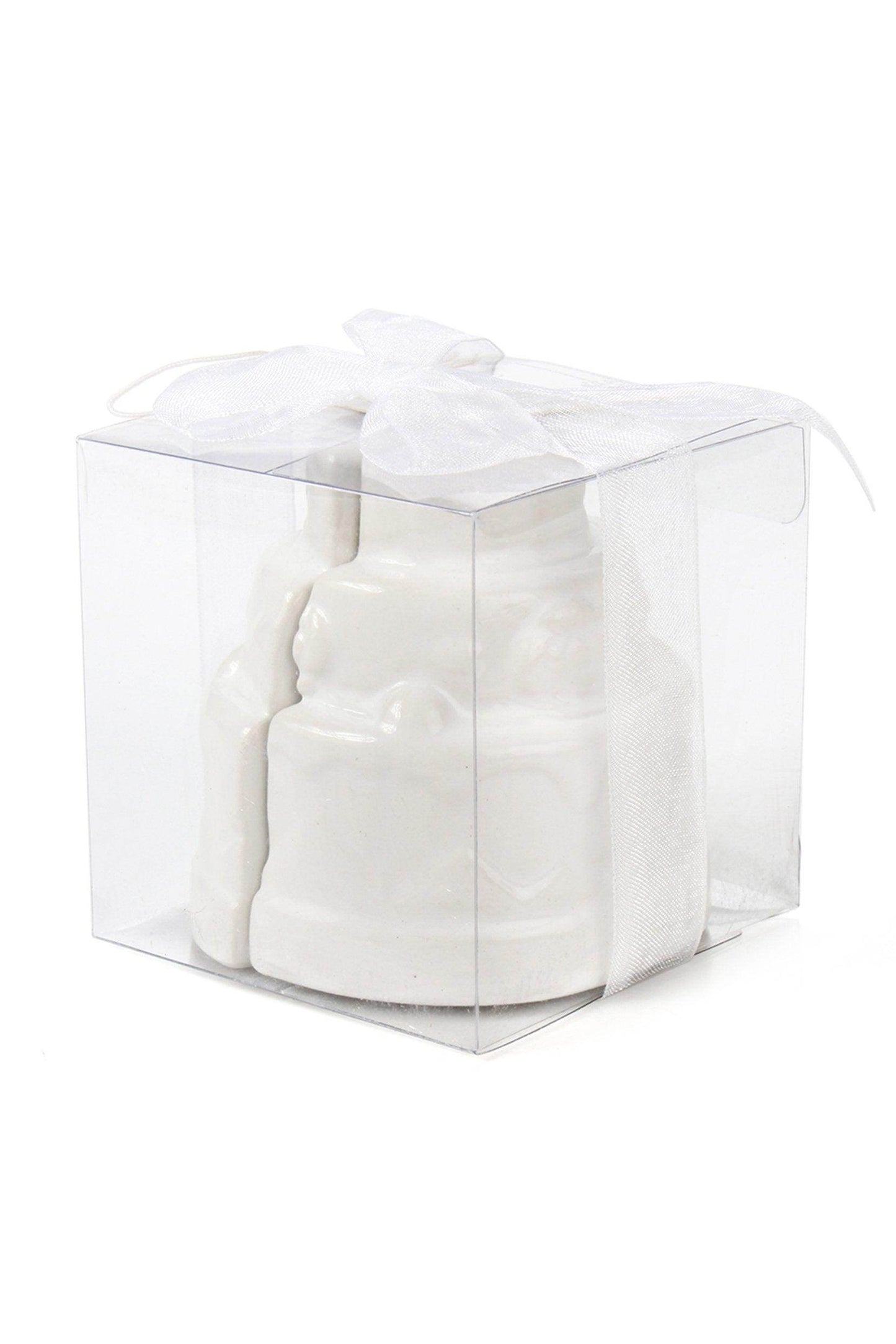 White Cake Salt and Pepper Shakers Set CGF0177 (Set of 6 pcs) - COCOMELODY