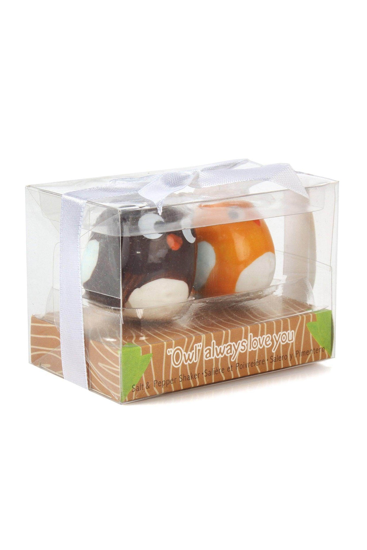 Owl Always Love You Ceramic Mother and Baby Bird Salt&Pepper Shakers CGF0178 (Set of 6 pcs) - COCOMELODY