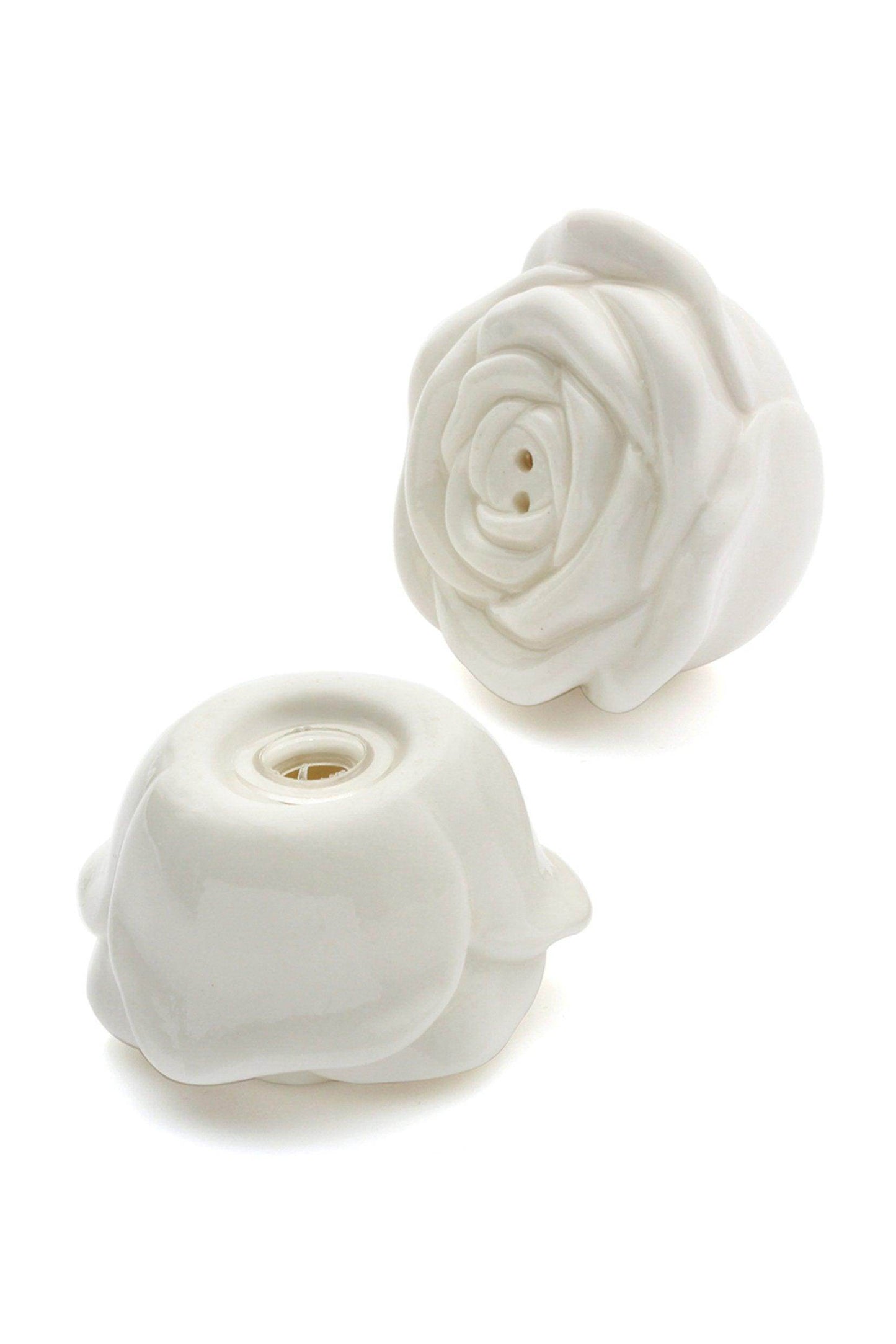 In Bloom Ceramic Rose Salt and Pepper Shakers CGF0183 (Set of 6 pcs) - COCOMELODY