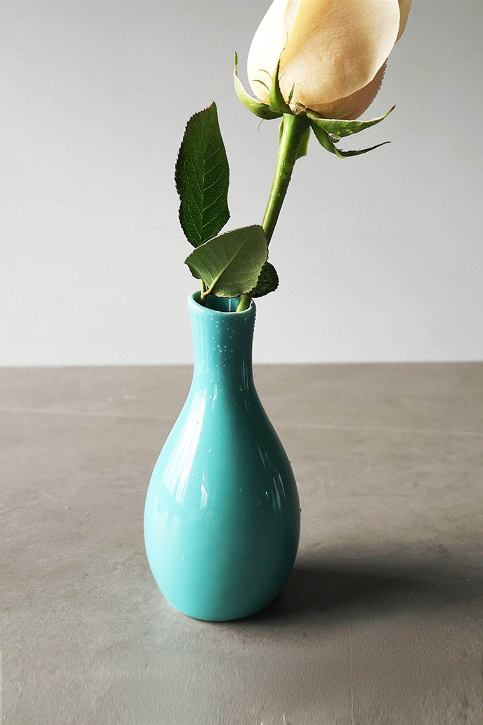 Hand-Painted Ceramic Bud Vases CGF0196 - COCOMELODY