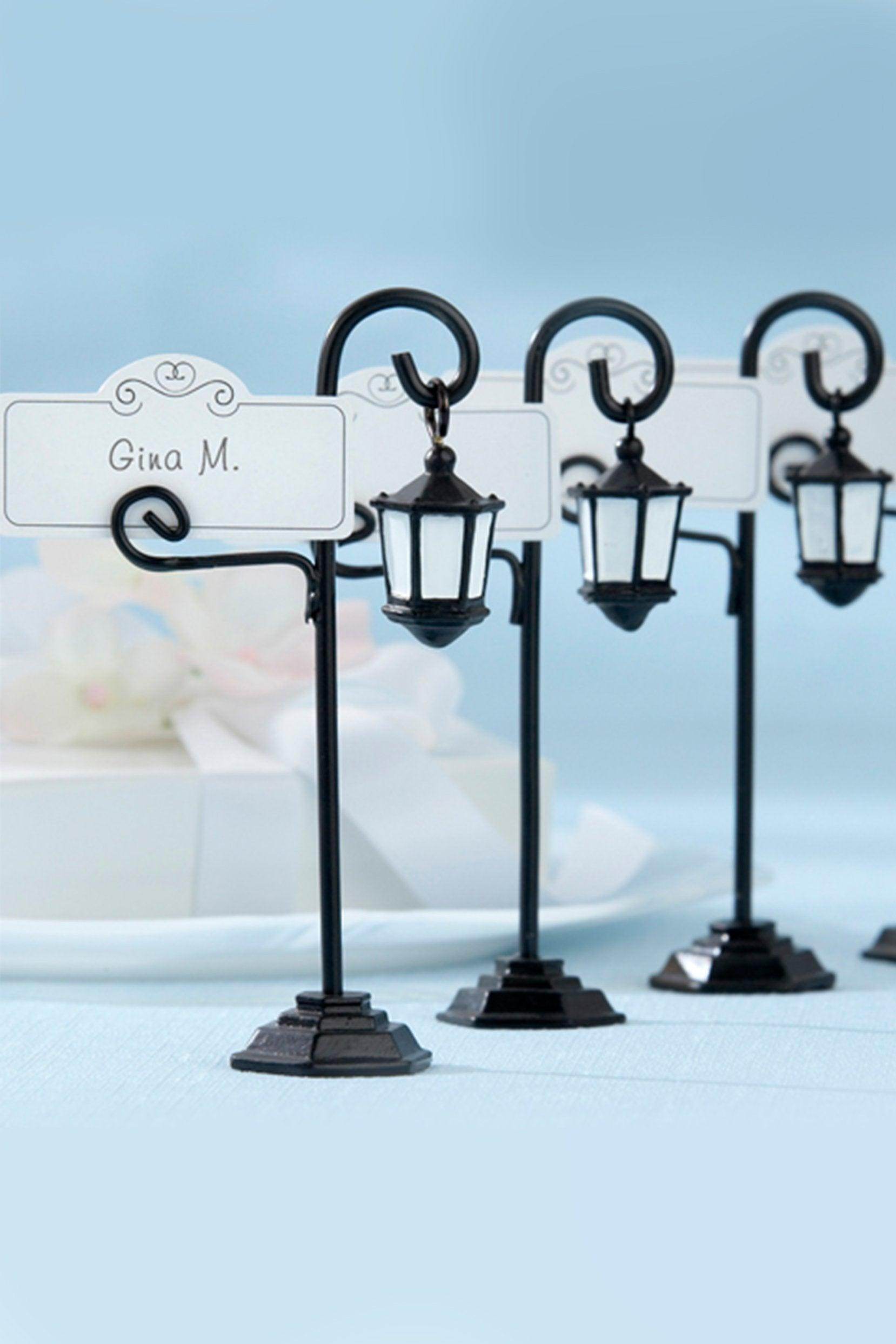Lamp Post Place Card Holder CGF0210 (Set of 6 pcs) - COCOMELODY