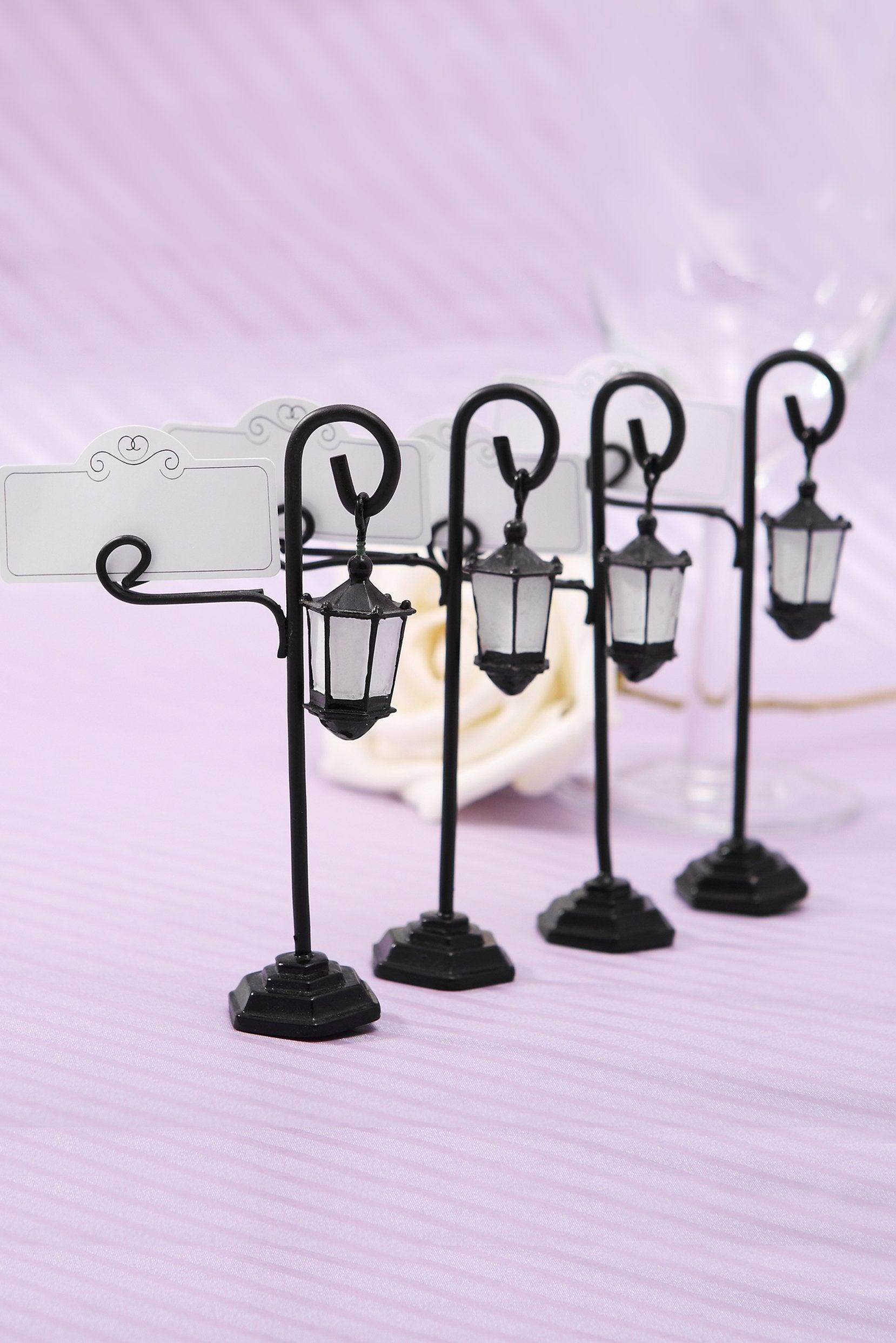 Lamp Post Place Card Holder CGF0210 (Set of 6 pcs) - COCOMELODY