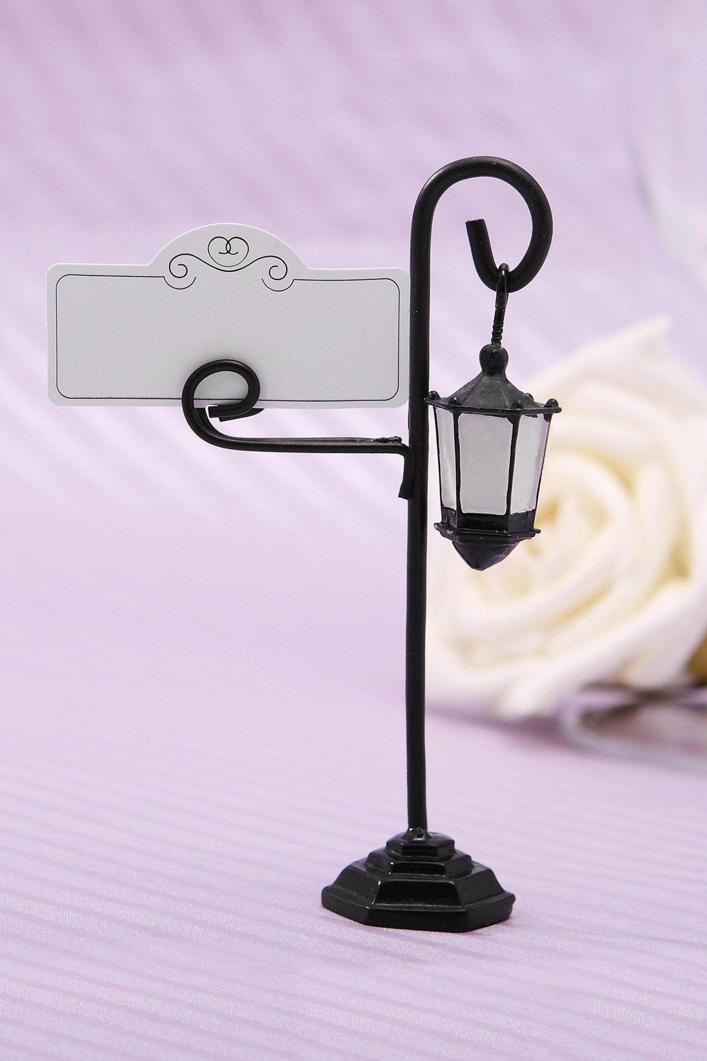 Lamp Post Place Card Holder CGF0210 (Set of 6 pcs) - COCOMELODY