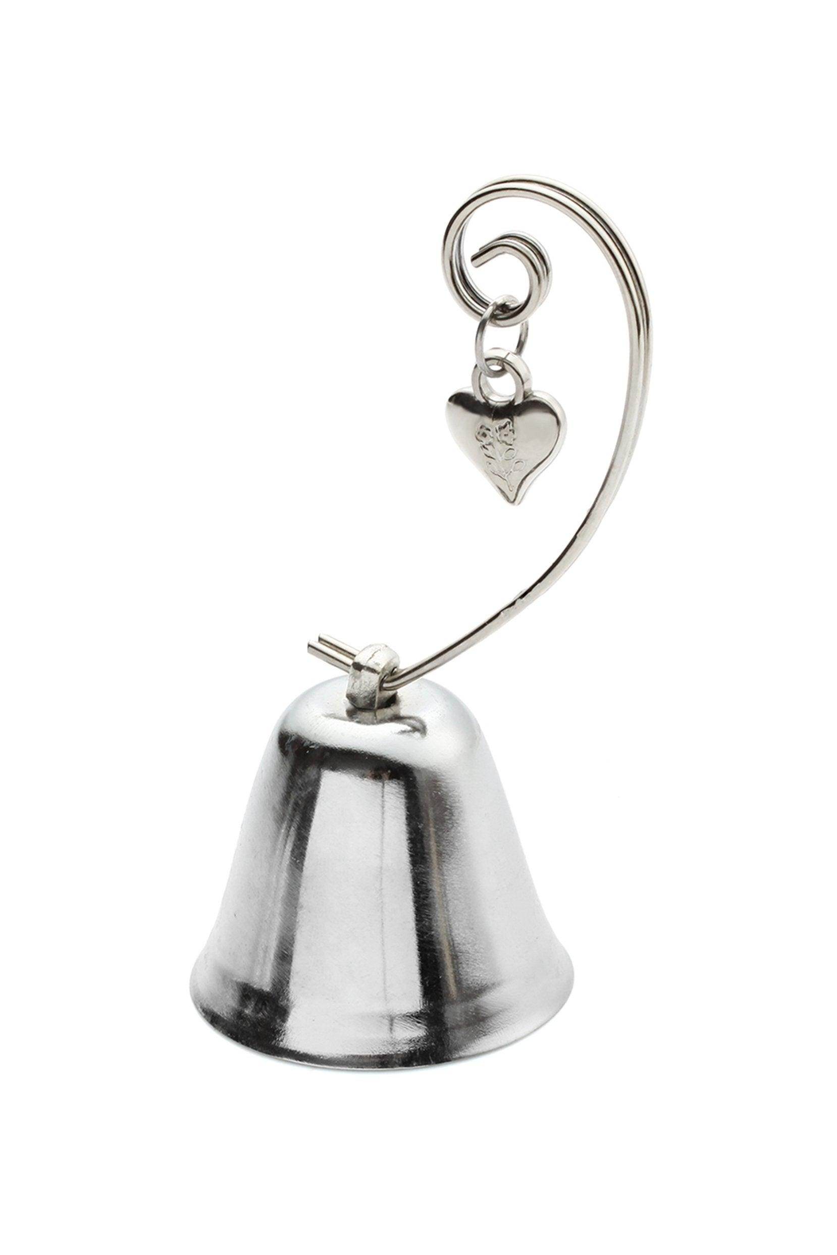Silver Wedding Bell Wedding Table Card Holders CGF0216 (Set of 6 pcs) - COCOMELODY