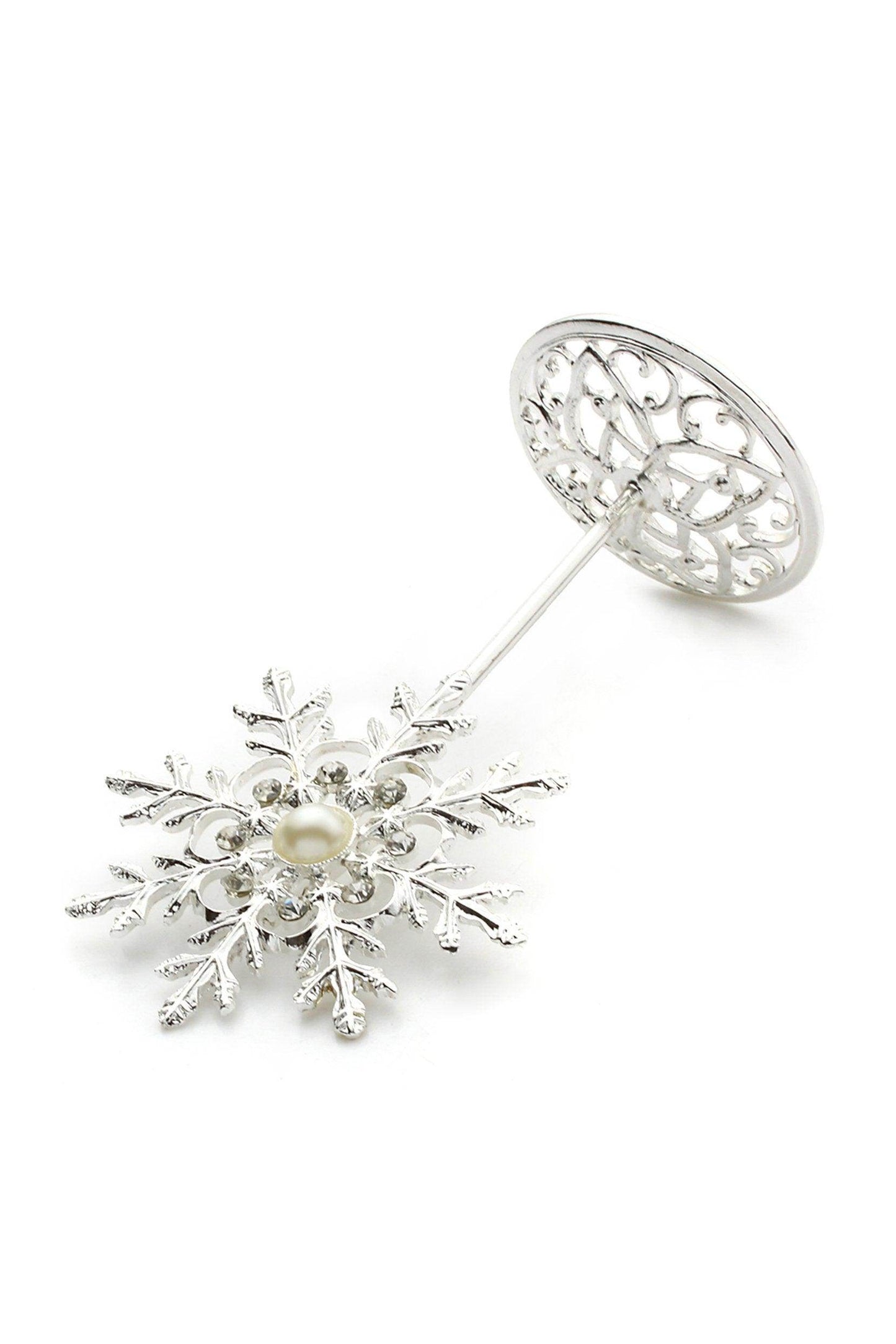 Snowflake Shaped Picture Holder Clip for Centerpiece CGF0221 (Set of 1 pcs) - COCOMELODY