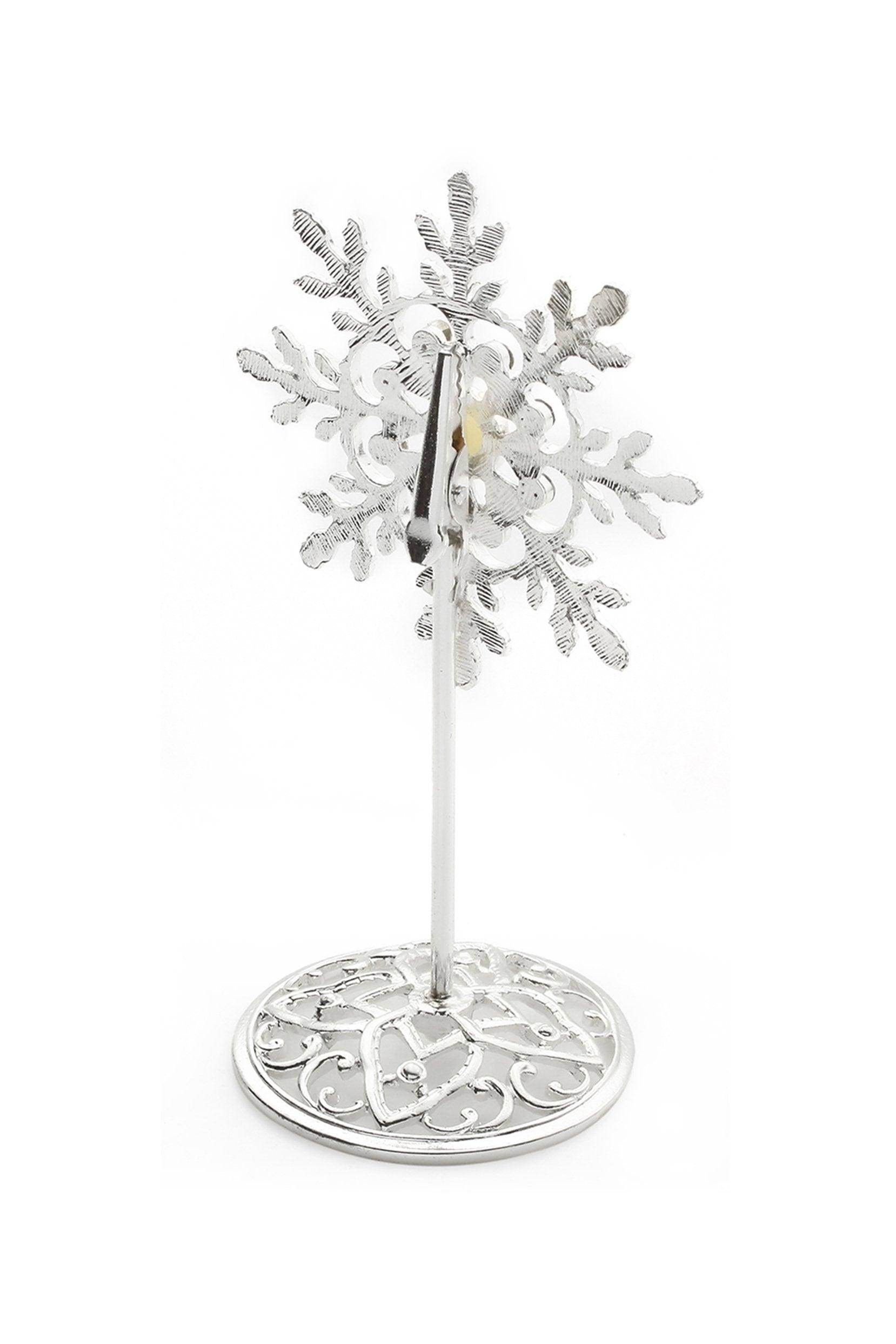 Snowflake Shaped Picture Holder Clip for Centerpiece CGF0221 (Set of 1 pcs) - COCOMELODY