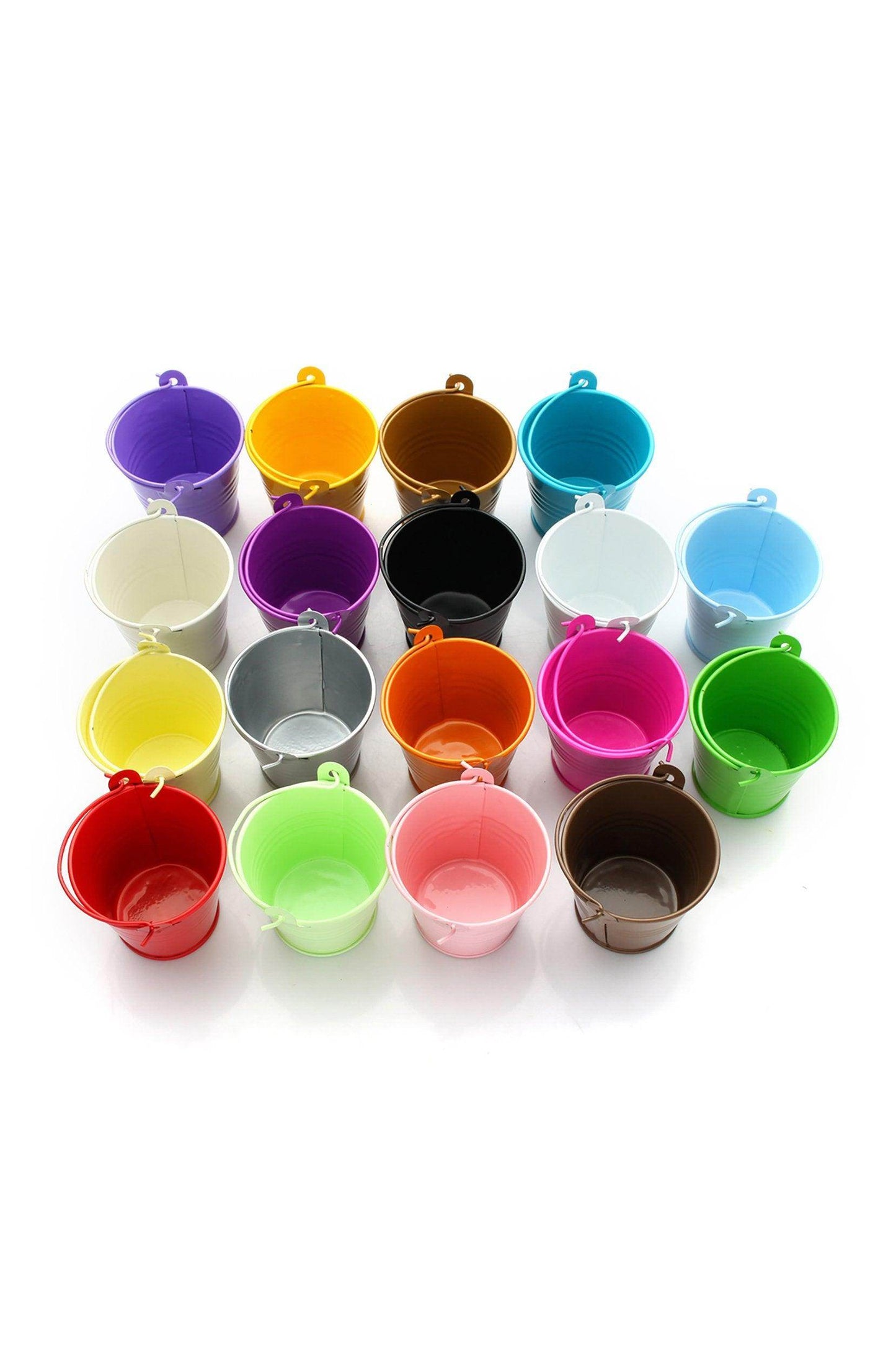 Miniature Favor Pails CGF0230 (Set of 12 pcs) - COCOMELODY