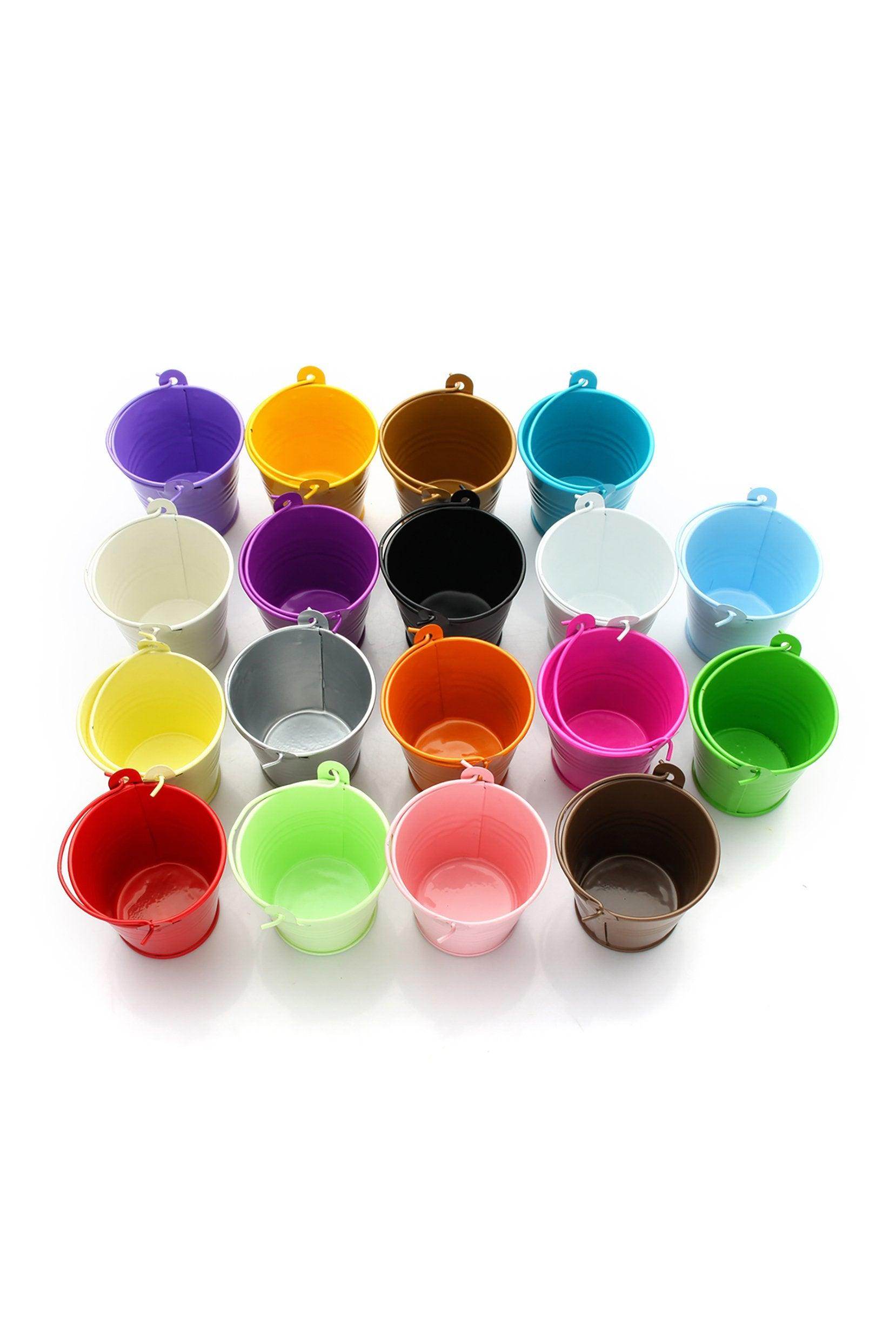 Miniature Favor Pails CGF0230 (Set of 12 pcs) - COCOMELODY
