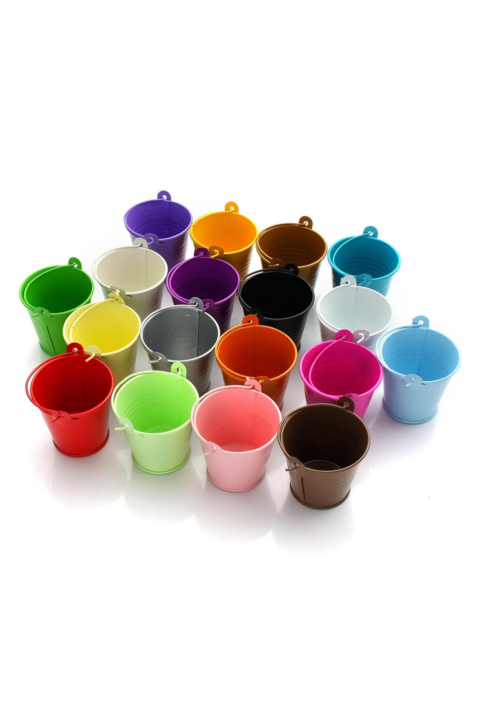Miniature Favor Pails CGF0230 (Set of 12 pcs) - COCOMELODY