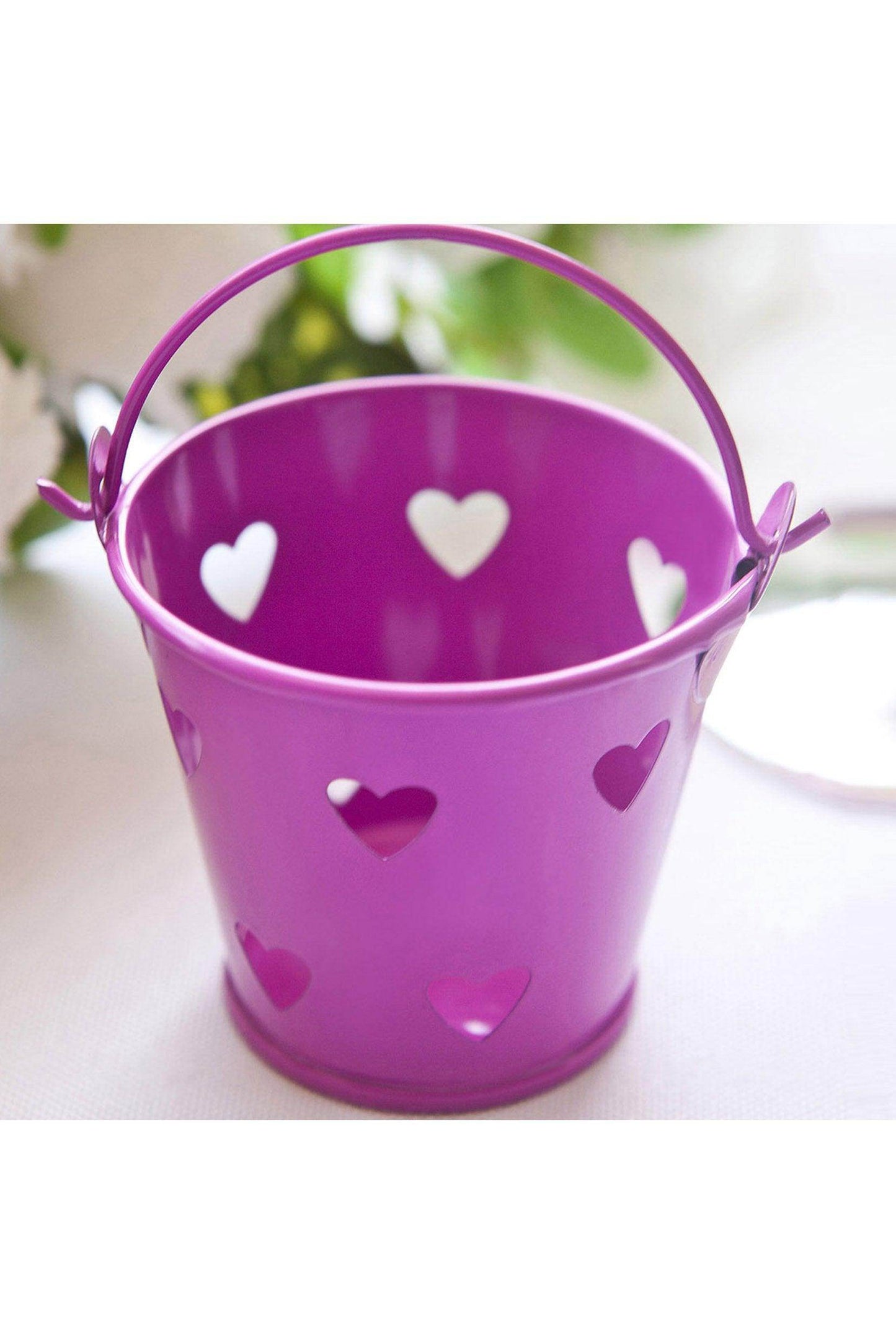 Heart Favor Pails CGF0231 (Set of 12 pcs) - COCOMELODY