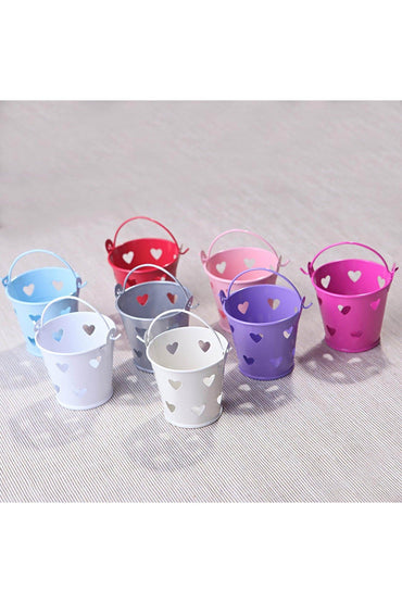Heart Favor Pails CGF0231 (Set of 12 pcs) - COCOMELODY