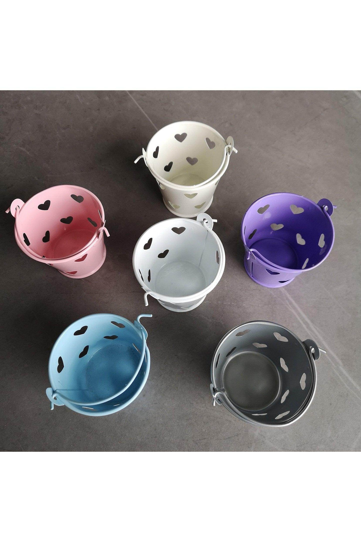 Heart Favor Pails CGF0231 (Set of 12 pcs) - COCOMELODY